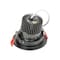 Jesco Downlight LED 35 Round Regressed Gimbal Recessed 12W 5CCT 90CRI BK RLF-35312-SW5-BK - alternate 2